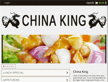 Tablet Screenshot of chinakingannarbor.com